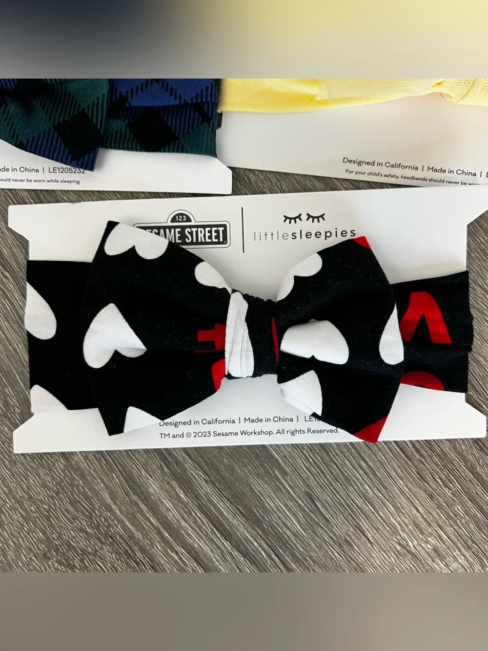 NWT Little Sleepies Luxe Bow Headband Lot